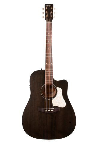 Art & Lutherie Americana Cutaway Acoustic-Electric Guitar - Faded Black